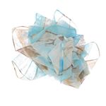 Fashion, accesorii si bijuterii - Femei - Accesorii femei - Esarfe si fulare femei - Esarfa, de dama, Buticcochet, Bleu cu imprimeu floral, 50x160 cm - ES1047 - Infinity.ro