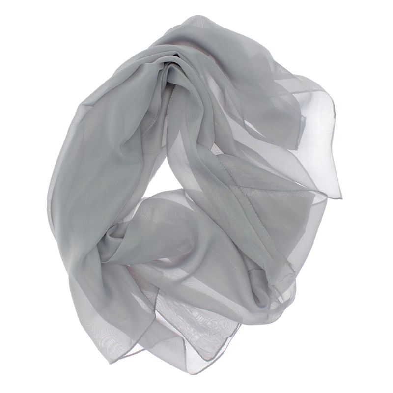 Fashion, accesorii si bijuterii - Femei - Accesorii femei - Esarfe si fulare femei - Esarfa, de dama, Buticcochet, din poliester, Gri, 150x50 cm - ES1027 - Infinity.ro