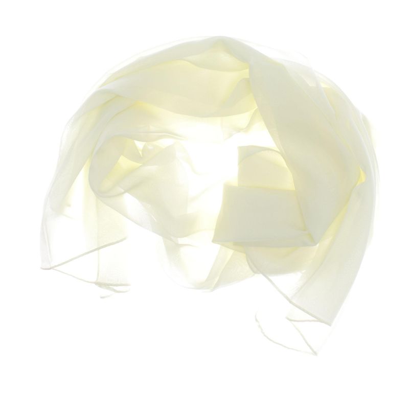 Fashion, accesorii si bijuterii - Femei - Accesorii femei - Esarfe si fulare femei - Esarfa, de dama, Buticcochet, din poliester, Crem, 150x50 cm - ES1028 - Infinity.ro