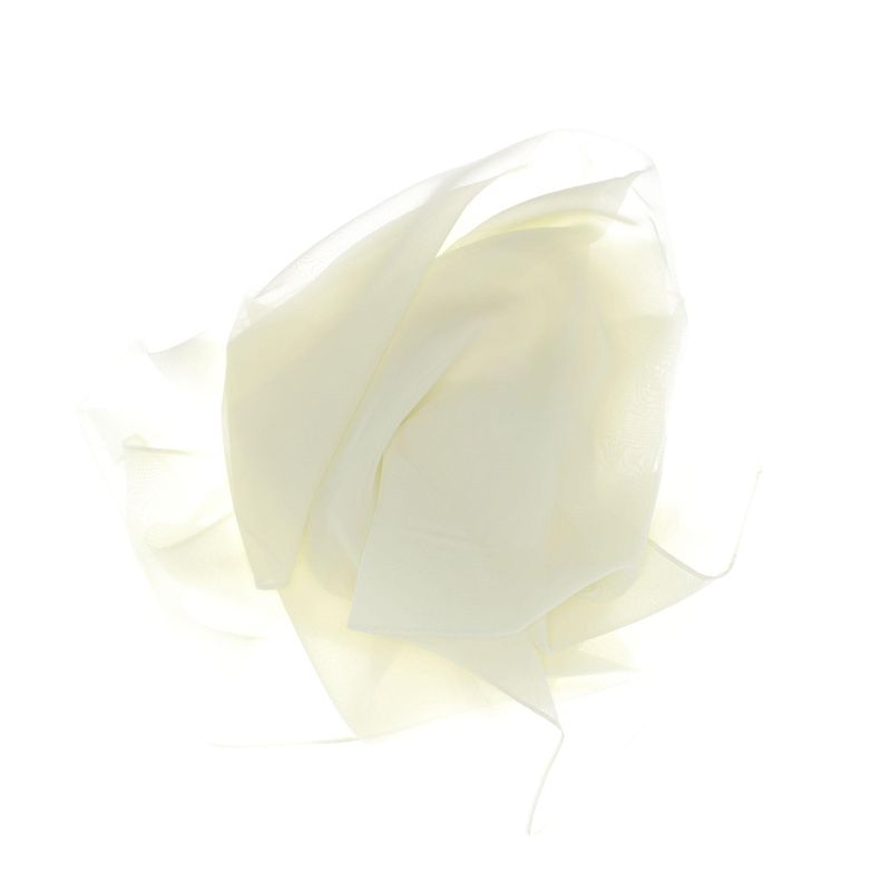 Fashion, accesorii si bijuterii - Femei - Accesorii femei - Esarfe si fulare femei - Esarfa, de dama, Buticcochet, din poliester, Crem, 150x50 cm - ES1028 - Infinity.ro