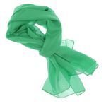 Fashion, accesorii si bijuterii - Femei - Accesorii femei - Esarfe si fulare femei - Esarfa, de dama, Buticcochet, din poliester, Verde, 150x50 cm - ES1015 - Infinity.ro