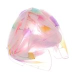 Fashion, accesorii si bijuterii - Femei - Accesorii femei - Esarfe si fulare femei - Esarfa, de dama, Buticcochet, din poliester, Roz cu imprimeu multicolor, 150x50 cm - ES1003 - Infinity.ro
