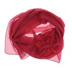 Fashion, accesorii si bijuterii - Femei - Accesorii femei - Esarfe si fulare femei - Esarfa, de dama, Buticcochet, din poliester, Visiniu, 150x50 cm - ES1022 - Infinity.ro