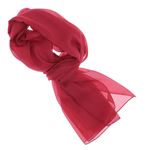 Fashion, accesorii si bijuterii - Femei - Accesorii femei - Esarfe si fulare femei - Esarfa, de dama, Buticcochet, din poliester, Visiniu, 150x50 cm - ES1022 - Infinity.ro