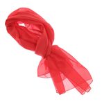 Fashion, accesorii si bijuterii - Femei - Accesorii femei - Esarfe si fulare femei - Esarfa, de dama, Buticcochet, din poliester, Rosu, 150x50 cm - ES1014 - Infinity.ro