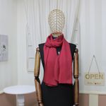 Fashion, accesorii si bijuterii - Femei - Accesorii femei - Esarfe si fulare femei - Esarfa, de dama, Buticcochet, din poliester, Visiniu, 150x50 cm - ES1022 - Infinity.ro