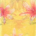 Fashion, accesorii si bijuterii - Femei - Accesorii femei - Esarfe si fulare femei - Esarfa, de dama, Buticcochet, din poliester, Galben cu imprimeu floral, 150x50 cm - ES1001 - Infinity.ro