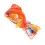 Fashion, accesorii si bijuterii - Femei - Accesorii femei - Esarfe si fulare femei - Esarfa, de dama, Buticcochet, din poliester, imprimeu floral, 50x150 cm, Multicolor - ES2557 - Infinity.ro