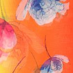 Fashion, accesorii si bijuterii - Femei - Accesorii femei - Esarfe si fulare femei - Esarfa, de dama, Buticcochet, din poliester, imprimeu floral, 50x150 cm, Multicolor - ES2557 - Infinity.ro