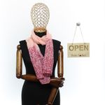 Fashion, accesorii si bijuterii - Femei - Accesorii femei - Esarfe si fulare femei - Esarfa, de dama, Buticcochet, din poliester, imprimeu floral, 50x150 cm, Corai - ES2560 - Infinity.ro