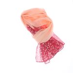 Fashion, accesorii si bijuterii - Femei - Accesorii femei - Esarfe si fulare femei - Esarfa, de dama, Buticcochet, din poliester, imprimeu floral, 50x150 cm, Corai - ES2560 - Infinity.ro