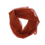 Fashion, accesorii si bijuterii - Femei - Accesorii femei - Esarfe si fulare femei - Esarfa, de dama, Buticcochet, din poliester, model uni, 50x150 cm, Caramiziu - ES2260 - Infinity.ro