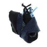 Fashion, accesorii si bijuterii - Femei - Accesorii femei - Esarfe si fulare femei - Esarfa, de dama, Buticcochet, Casmir, cu franjuri, model stilizat, 60x180 cm, Bleumarin - ES2335 - Infinity.ro