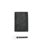 Fashion, accesorii si bijuterii - Femei - Accesorii femei - Portofele femei - Portofel barbatesc, Angel, din piele naturala,12 x 9x 2 cm, Negru- PR650 - Infinity.ro