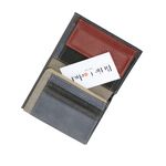 Fashion, accesorii si bijuterii - Femei - Accesorii femei - Portofele femei - Portofel barbatesc, Angel, din piele naturala,12 x 9x 2 cm, Negru- PR650 - Infinity.ro