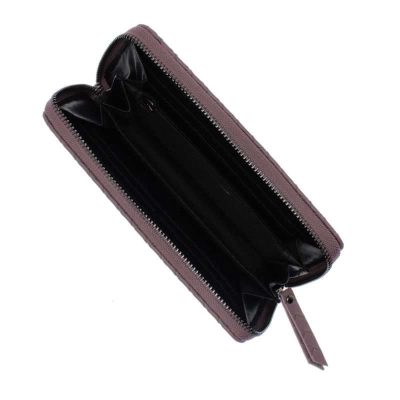 Fashion, accesorii si bijuterii - Femei - Accesorii femei - Portofele femei - Portofel de dama, din piele ecologica, Buticcochet, Mov cu un fermoar, 19x10x3 cm - PR553 - Infinity.ro