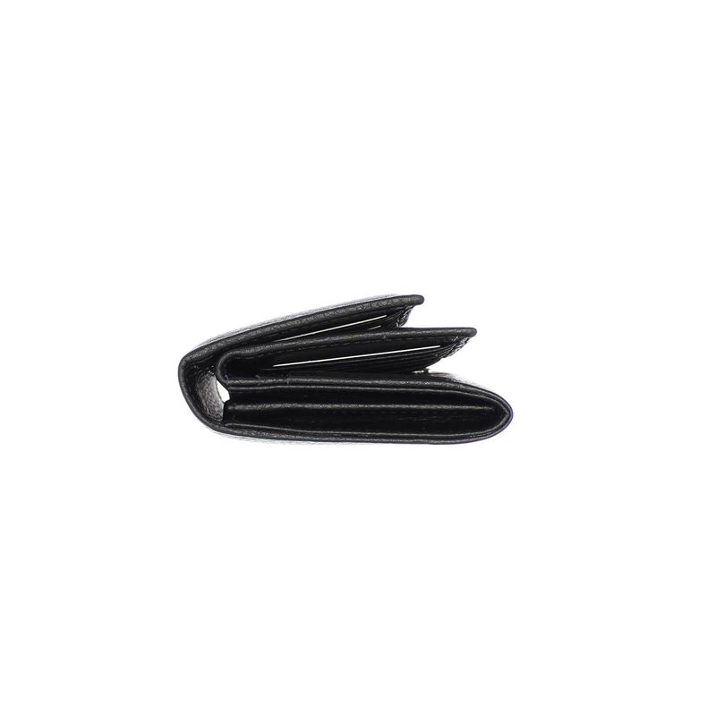Fashion, accesorii si bijuterii - Femei - Accesorii femei - Portofele femei - Portofel de dama, din piele naturala, Karali, 17.5x10x2.5 cm, Negru - PR619 - Infinity.ro