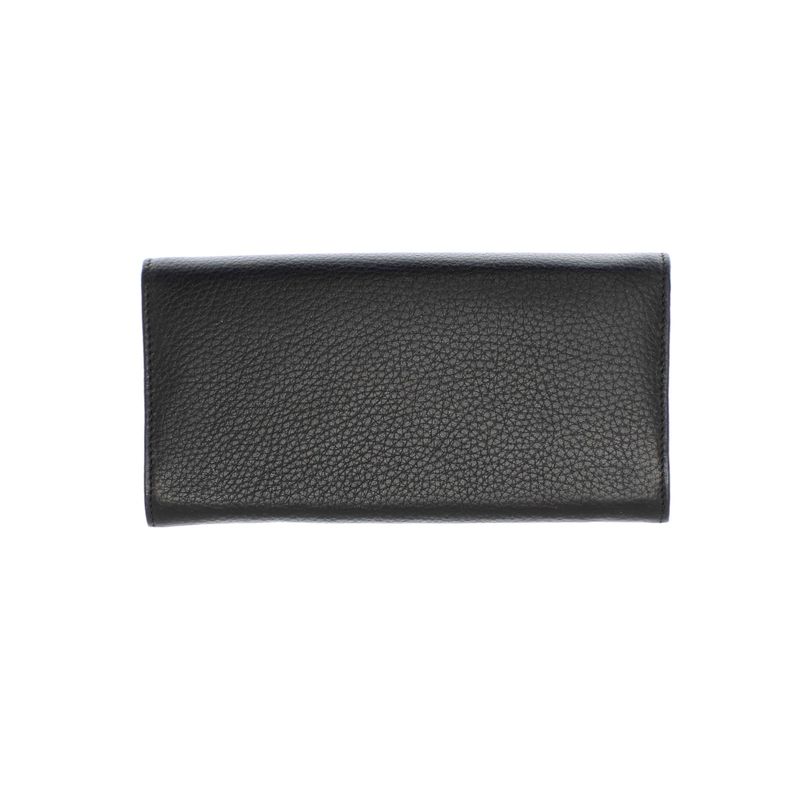 Fashion, accesorii si bijuterii - Femei - Accesorii femei - Portofele femei - Portofel de dama, din piele naturala, Karali, 17.5x10x2.5 cm, Negru - PR619 - Infinity.ro