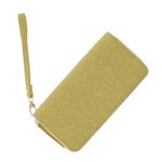 Fashion, accesorii si bijuterii - Femei - Accesorii femei - Portofele femei - Portofel de dama, din piele ecologica, Buticcochet, Galben cu model dantelat, 19x10x3 cm - PR560 - Infinity.ro