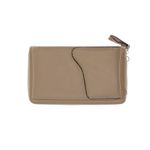Fashion, accesorii si bijuterii - Femei - Accesorii femei - Portofele femei - Portofel de dama, din piele ecologica, Buticcochet, Bej cu bareta detasabila, 19x10x4 cm - PR565 - Infinity.ro