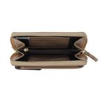 Fashion, accesorii si bijuterii - Femei - Accesorii femei - Portofele femei - Portofel de dama, din piele ecologica, Buticcochet, Bej cu bareta detasabila, 19x10x4 cm - PR565 - Infinity.ro