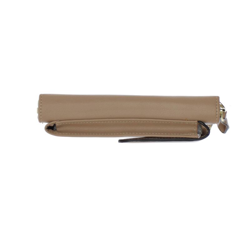 Fashion, accesorii si bijuterii - Femei - Accesorii femei - Portofele femei - Portofel de dama, din piele ecologica, Buticcochet, Bej cu bareta detasabila, 19x10x4 cm - PR565 - Infinity.ro