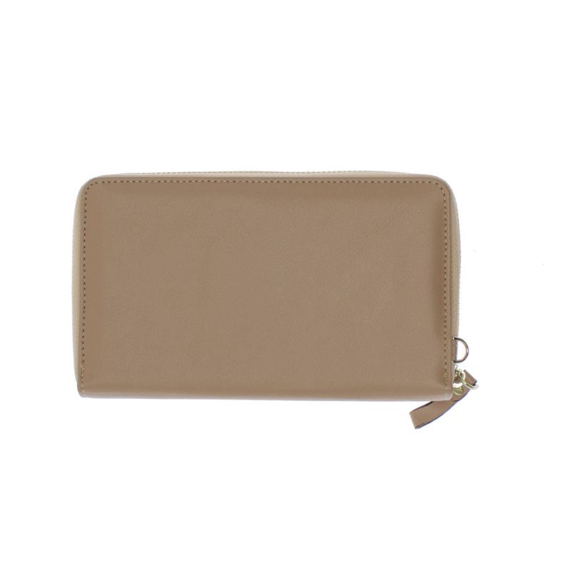 Fashion, accesorii si bijuterii - Femei - Accesorii femei - Portofele femei - Portofel de dama, din piele ecologica, Buticcochet, Bej cu bareta detasabila, 19x10x4 cm - PR565 - Infinity.ro