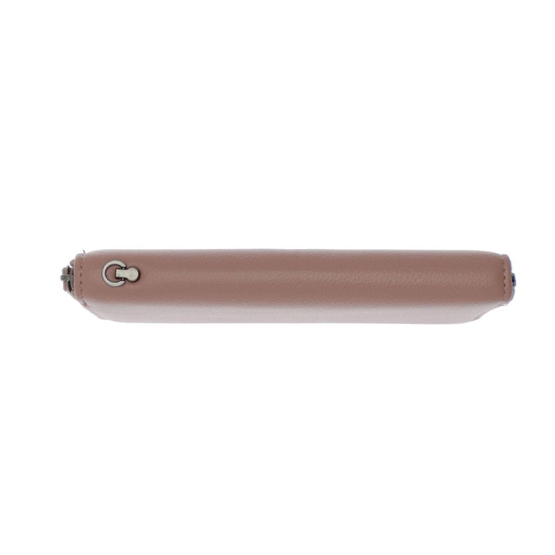Fashion, accesorii si bijuterii - Femei - Accesorii femei - Portofele femei - Portofel de dama, din piele ecologica, Buticcochet, Roz cu un fermoar, 19x10x3 cm - PR548 - Infinity.ro