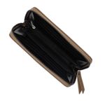 Fashion, accesorii si bijuterii - Femei - Accesorii femei - Portofele femei - Portofel de dama, din piele ecologica, Buticcochet, Maro cu un fermoar, 19x10x3 cm - PR547 - Infinity.ro