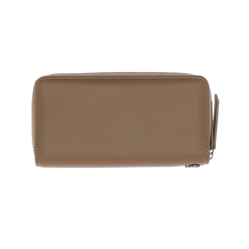 Fashion, accesorii si bijuterii - Femei - Accesorii femei - Portofele femei - Portofel de dama, din piele ecologica, Buticcochet, Maro cu un fermoar, 19x10x3 cm - PR547 - Infinity.ro