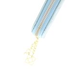 Fashion, accesorii si bijuterii - Femei - Accesorii femei - Portofele femei - Portofel de dama, din piele ecologica, Buticcochet, cu un fermoar, 11x18x2 cm, Albastru - PR871 - Infinity.ro