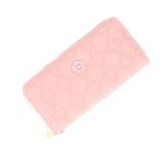 Fashion, accesorii si bijuterii - Femei - Accesorii femei - Portofele femei - Portofel de dama, din piele ecologica, Buticcochet, cu un fermoar si flori, 19x10x2 cm, Roz - PR860 - Infinity.ro