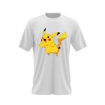 Fashion, accesorii si bijuterii - Barbati - Imbracaminte - Tricouri si bluze barbati - Tricou barbati Pikachu Pokemon Mario Zelda, alb, marime 2XL - Infinity.ro