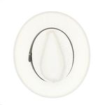 Fashion, accesorii si bijuterii - Barbati - Accesorii barbati - Caciuli si sepci barbati - Palarie de soare, barbati, din paie de hartie, cu banda decorativa neagra, 55 cm, Alb - PAL1832 - Infinity.ro
