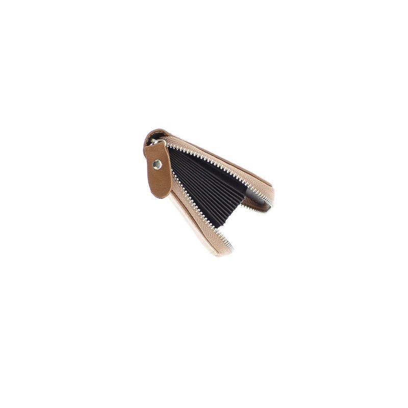 Fashion, accesorii si bijuterii - Femei - Accesorii femei - Portofele femei - Portofel unisex, port card, piele naturala, Buticcochet, 11 x 7.5 cm, maro - PR783 - Infinity.ro