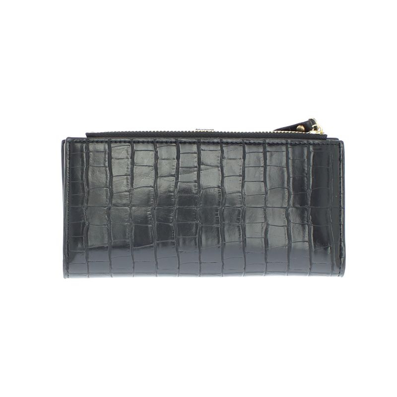 Fashion, accesorii si bijuterii - Femei - Accesorii femei - Portofele femei - Portofel de dama, din piele ecologica, Buticcochet, 19x10x2 cm, Negru - PR822 - Infinity.ro