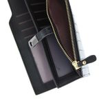 Fashion, accesorii si bijuterii - Femei - Accesorii femei - Portofele femei - Portofel de dama, din piele ecologica, Buticcochet, 19x10x2 cm, Negru - PR822 - Infinity.ro
