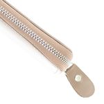 Fashion, accesorii si bijuterii - Femei - Accesorii femei - Portofele femei - Portofel unisex, port card, piele naturala, Buticcochet, 11 x 7.5 cm, Bej - PR781 - Infinity.ro