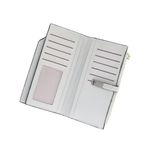 Fashion, accesorii si bijuterii - Femei - Accesorii femei - Portofele femei - Portofel de dama, din piele ecologica, Buticcochet, 19x10x2 cm, Gri - PR823 - Infinity.ro