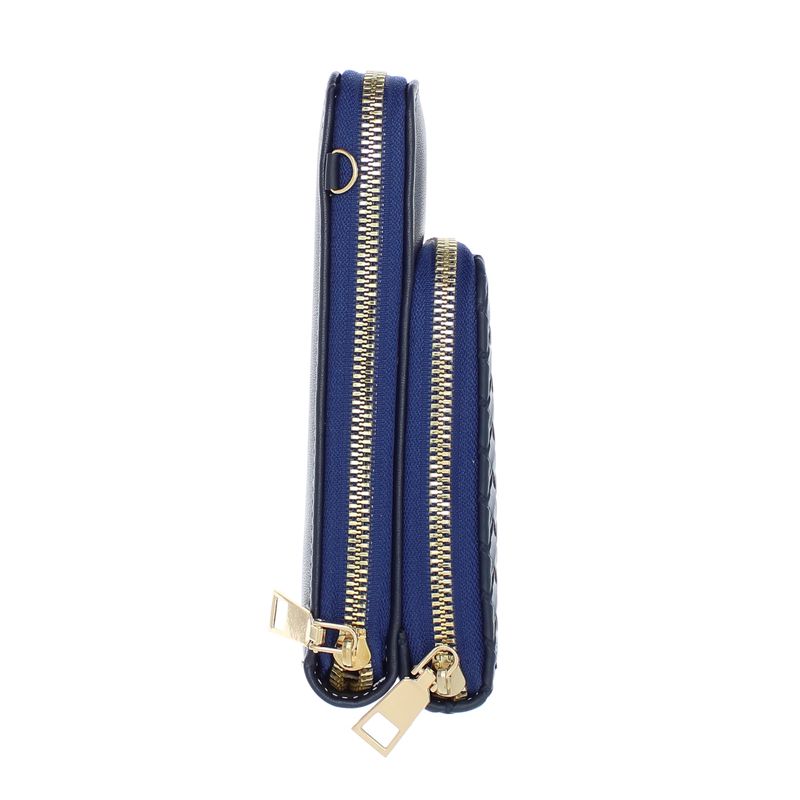 Fashion, accesorii si bijuterii - Femei - Accesorii femei - Portofele femei - Portofel dama, din piele ecologica, ButicCochet, 18 x11x4 cm, Bleumarin - PR770 - Infinity.ro