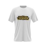 Fashion, accesorii si bijuterii - Barbati - Imbracaminte - Tricouri si bluze barbati - Tricou barbati League of Legends Logo Riot LoL Gaming, alb, marime 2XL - Infinity.ro