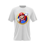 Fashion, accesorii si bijuterii - Barbati - Imbracaminte - Tricouri si bluze barbati - Tricou barbati Super Mario Bros Arcade Good Vibe, alb, marime 2XL - Infinity.ro