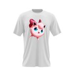 Fashion, accesorii si bijuterii - Barbati - Imbracaminte - Tricouri si bluze barbati - Tricou barbati Pokemon Jigglypuff Plus Cards Swords, alb, marime 2XL - Infinity.ro