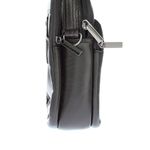 Fashion, accesorii si bijuterii - Barbati - Accesorii barbati - Genti si rucsacuri barbati - Geanta barbateasca, de umar, din piele naturala, ButicCochet, 15 x 18 x 6 cm, Maro inchis - GNM33 - Infinity.ro