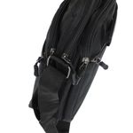Fashion, accesorii si bijuterii - Barbati - Accesorii barbati - Genti si rucsacuri barbati - Geanta barbateasca, de umar / mana, din material sintetic, ButicCochet, 22 x 16 x 6 cm, 4 compartimente, Negru - GNM62 - Infinity.ro