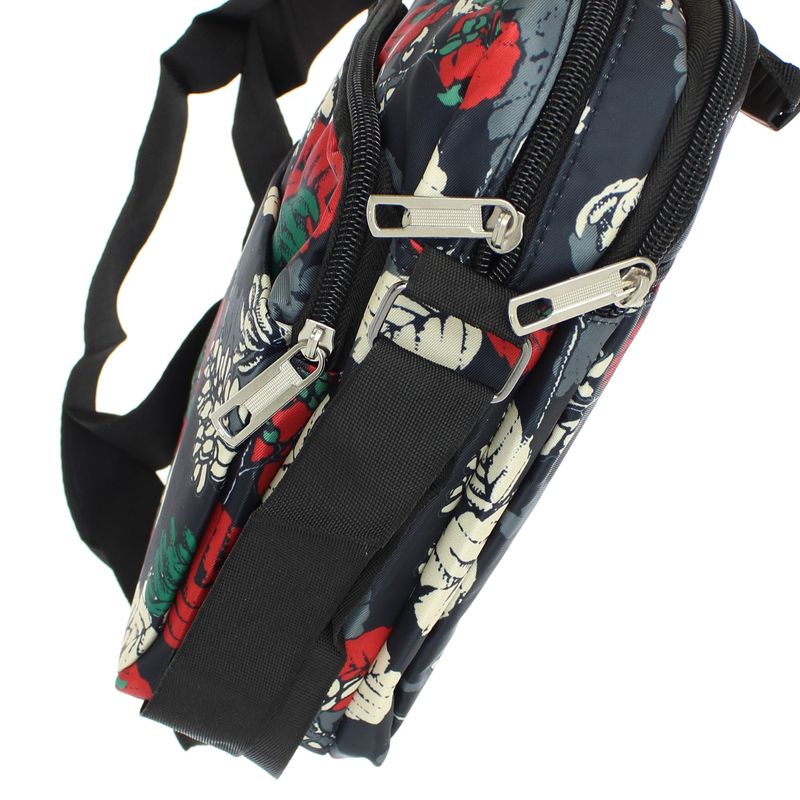 Fashion, accesorii si bijuterii - Barbati - Accesorii barbati - Genti si rucsacuri barbati - Geanta barbateasca, de umar / mana, din material sintetic, ButicCochet, 22 x 16 x 6 cm, 4 compartimente, Gri inchis - GNM80 - Infinity.ro