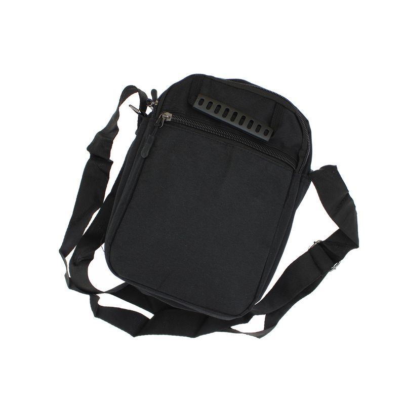 Fashion, accesorii si bijuterii - Barbati - Accesorii barbati - Genti si rucsacuri barbati - Geanta barbateasca, de umar / mana, din material sintetic, ButicCochet, 22 x 16 x 6 cm, 4 compartimente, Negru - GNM62 - Infinity.ro