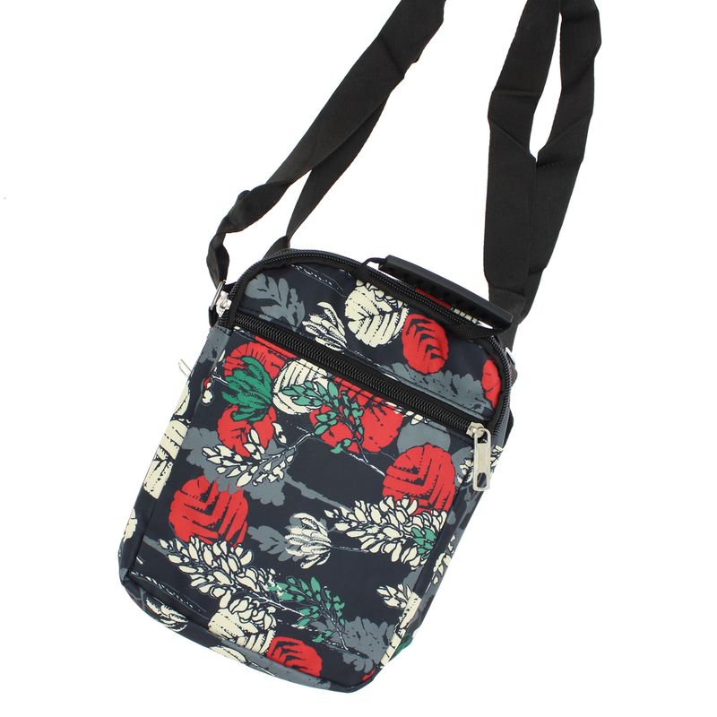 Fashion, accesorii si bijuterii - Barbati - Accesorii barbati - Genti si rucsacuri barbati - Geanta barbateasca, de umar / mana, din material sintetic, ButicCochet, 22 x 16 x 6 cm, 4 compartimente, Gri inchis - GNM80 - Infinity.ro