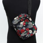 Fashion, accesorii si bijuterii - Barbati - Accesorii barbati - Genti si rucsacuri barbati - Geanta barbateasca, de umar / mana, din material sintetic, ButicCochet, 22 x 16 x 6 cm, 4 compartimente, Gri inchis - GNM80 - Infinity.ro
