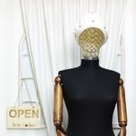 Fashion, accesorii si bijuterii - Femei - Accesorii femei - Caciuli si palarii femei - Bereta de dama, ButicCochet, lana, one size, model cu perle, Alb - BSC577 - Infinity.ro